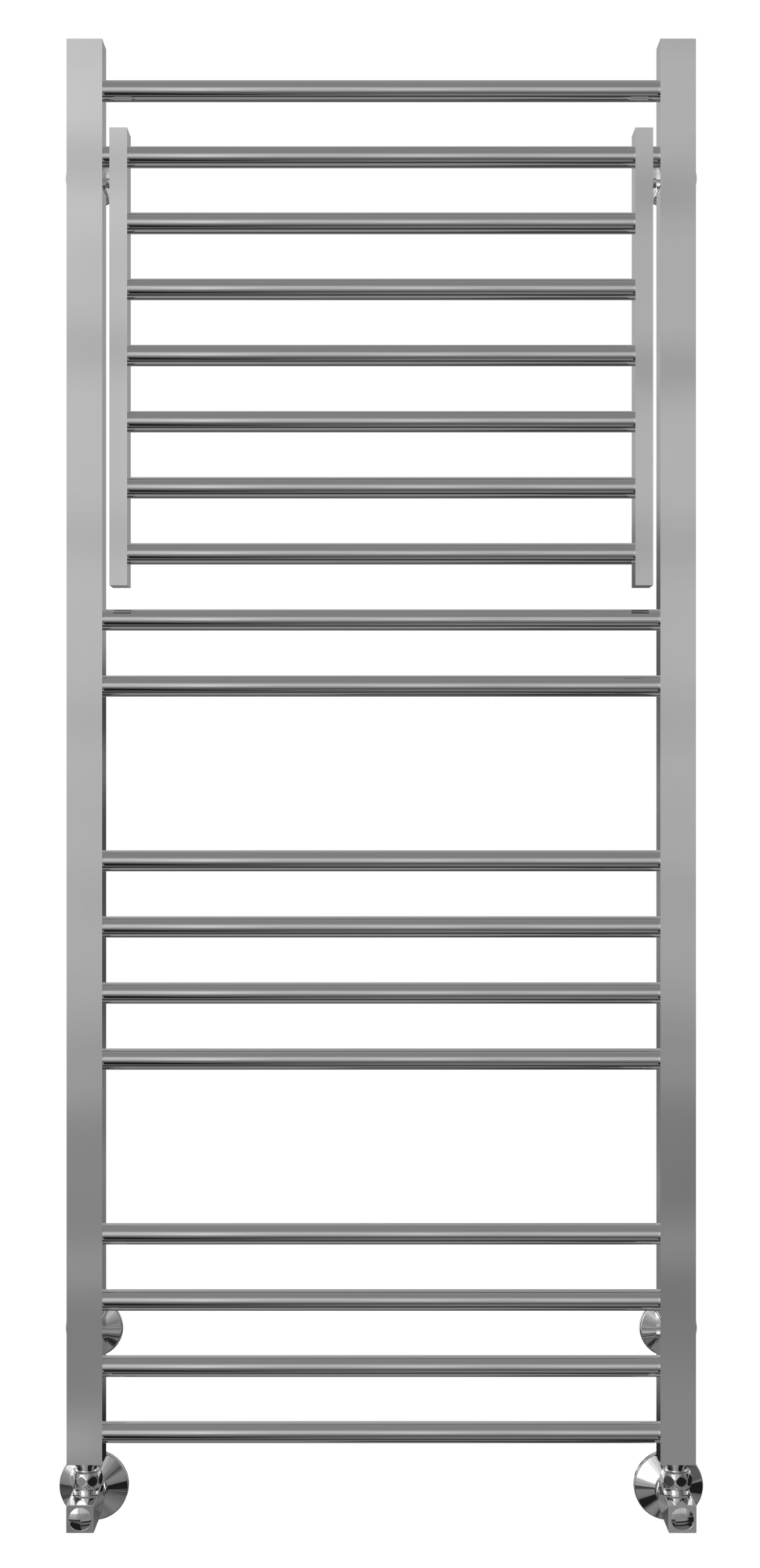4620768884573 СТАНДАРТ Валенсия люкс П18 500х1200 (4+4+10) Полотенцесушитель TERMINUS RAL 9003 матовый - Вид №1