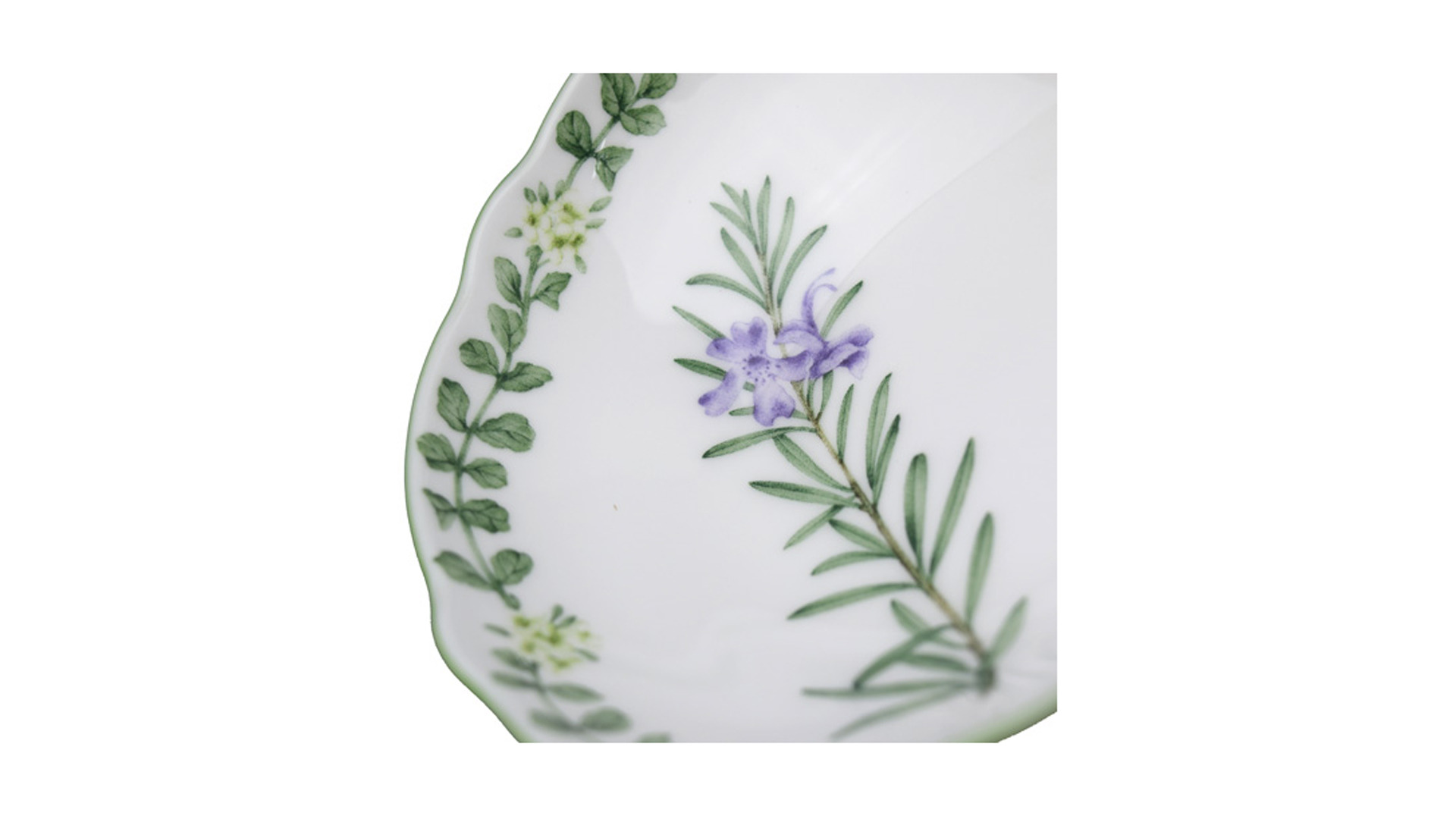 10665459 Noritake Набор из 6 чаш для десерта Noritake "Английские травы" 14,5см Фарфор костяной  - Вид №2