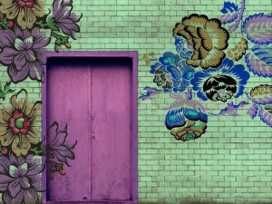 Wall&decò Дизайнерские обои с эффектом стены Contemporary wallpaper 2012