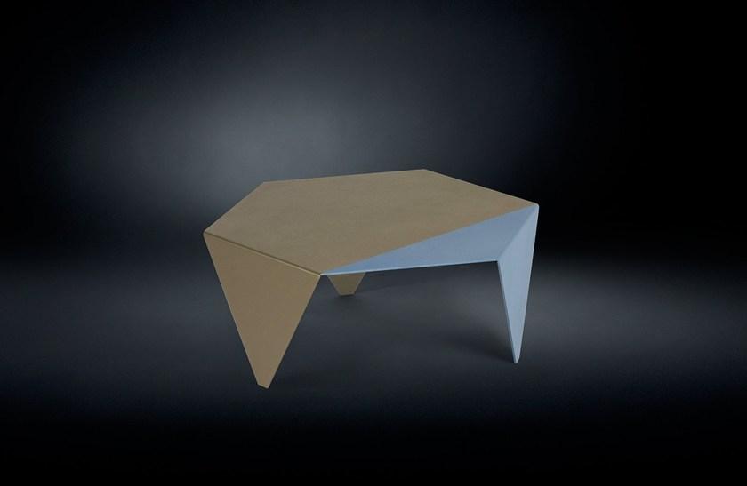 VGnewtrend Низкий металлический журнальный столик для гостиной sun-id-1476899 - Вид №4