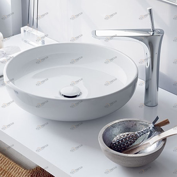 SHBA45 Накладная раковина на столешницу  овальная Ceramica Cielo 