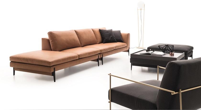 Ditre Italia 3-х местный кожаный диван Kim sun-id-1501462 - Вид №1