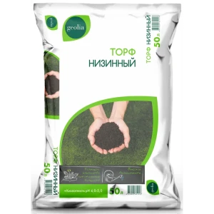 Торф Geolia низинный 50л