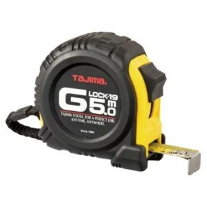 90531187 Рулетка Tajima G LOCK G9P50MT, 5 м х 19 мм, ударопрочная с магнитным наконечником STLM-1368556