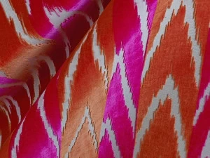 Dedar Жаккардовая бархатная ткань с графическими мотивами