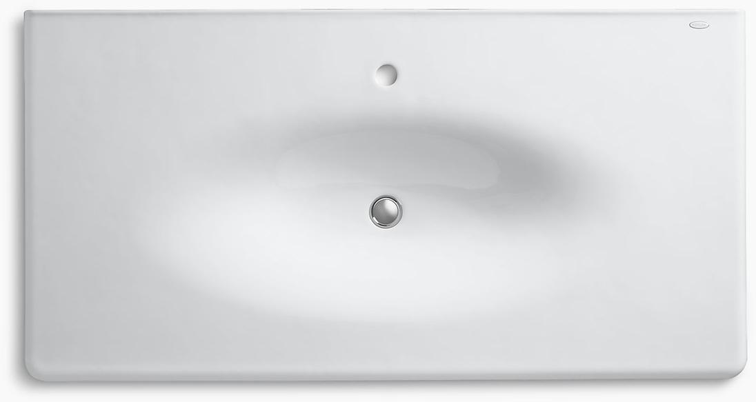 K-3052-1-95 Накладная раковина на столешницу  прямоугольная Kohler  - Вид №2