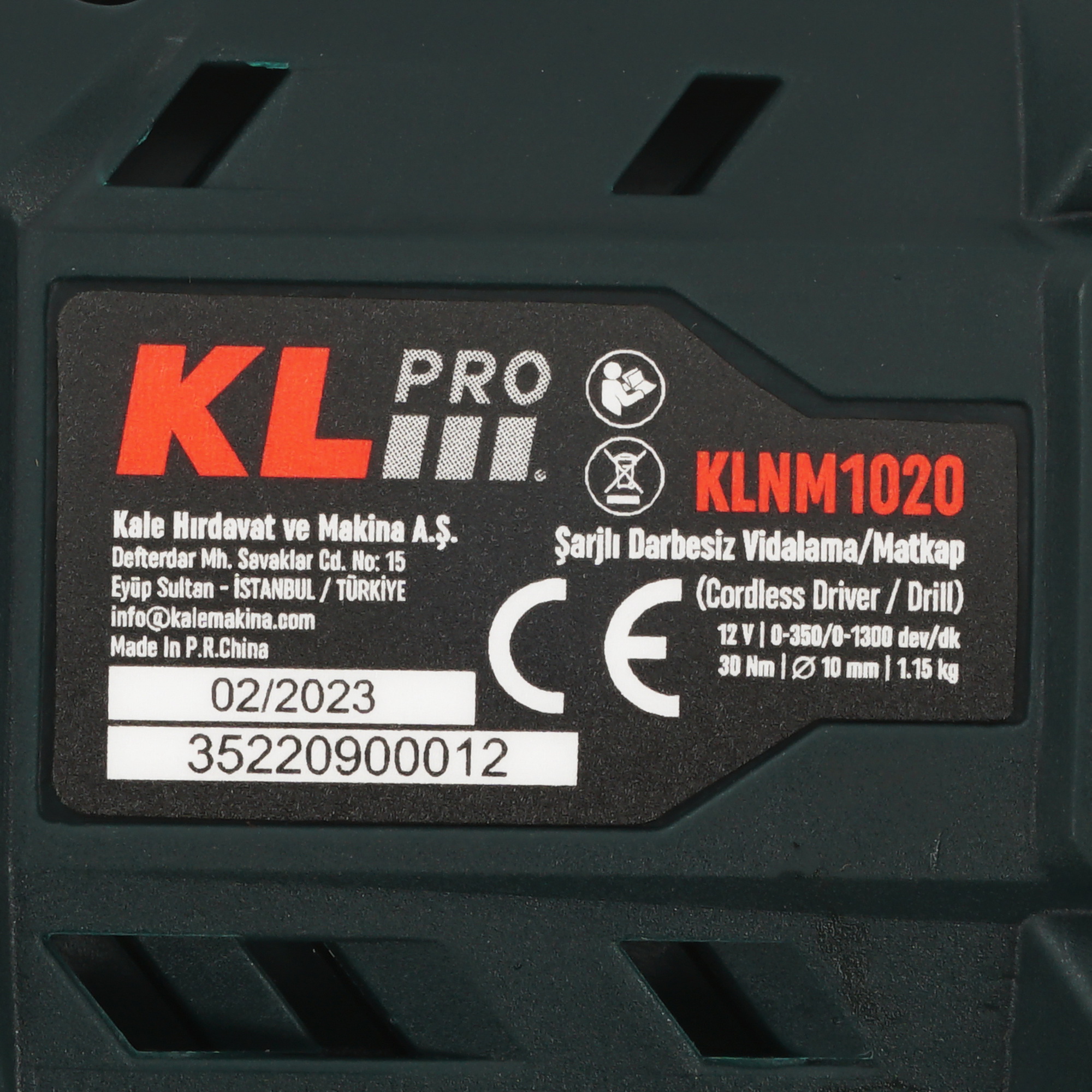 Дрель-шуруповерт KLPRO KLNM1020 12V 9154006 STDN-0141393 - Вид №3