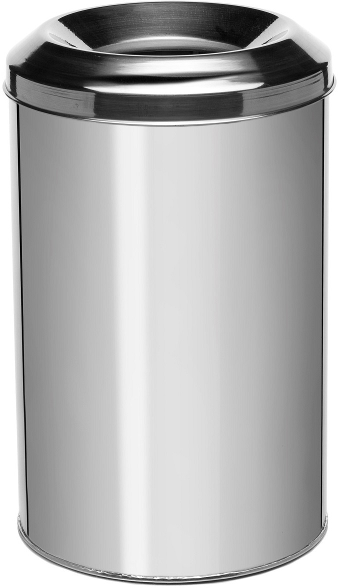 91006836 Ведро для мусора Carina 13L Chrome STLM-0436971 NAVAKO