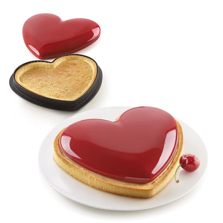 25.317.13.0065 Набор для приготовления пирожных mini tarte petit amour силиконовая Silikomart  - Вид №3