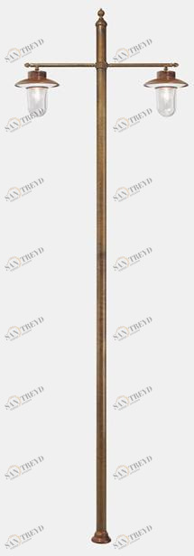 Il Fanale Садовый фонарь из металла Calmaggiore 304.l1.ort