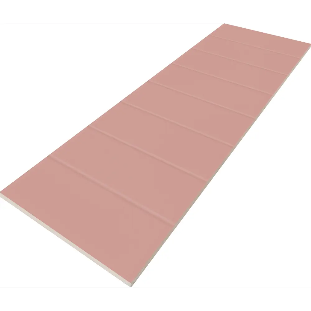 Настенная плитка LB Ceramics Одри 20x60 см 0.84 м² цвет розовый полосы STLM-2103336 - Вид №2