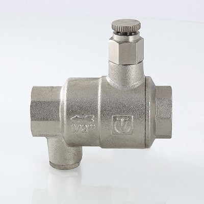 VT.171.N.05 Обратный клапан с дренажем и воздухоотводчиком Valtec 3/4"  - Вид №13