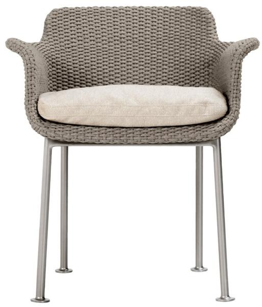 JANUS et Cie Стул из морской веревки с подлокотниками Gina sun-id-1411872 - Вид №1