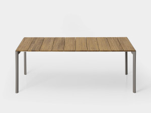 Выдвижной ТИК прямоугольный садовый стол