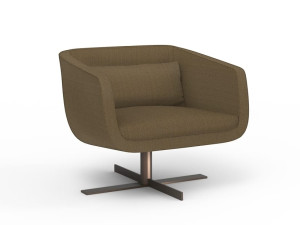 Вращающееся кресло с подлокотниками