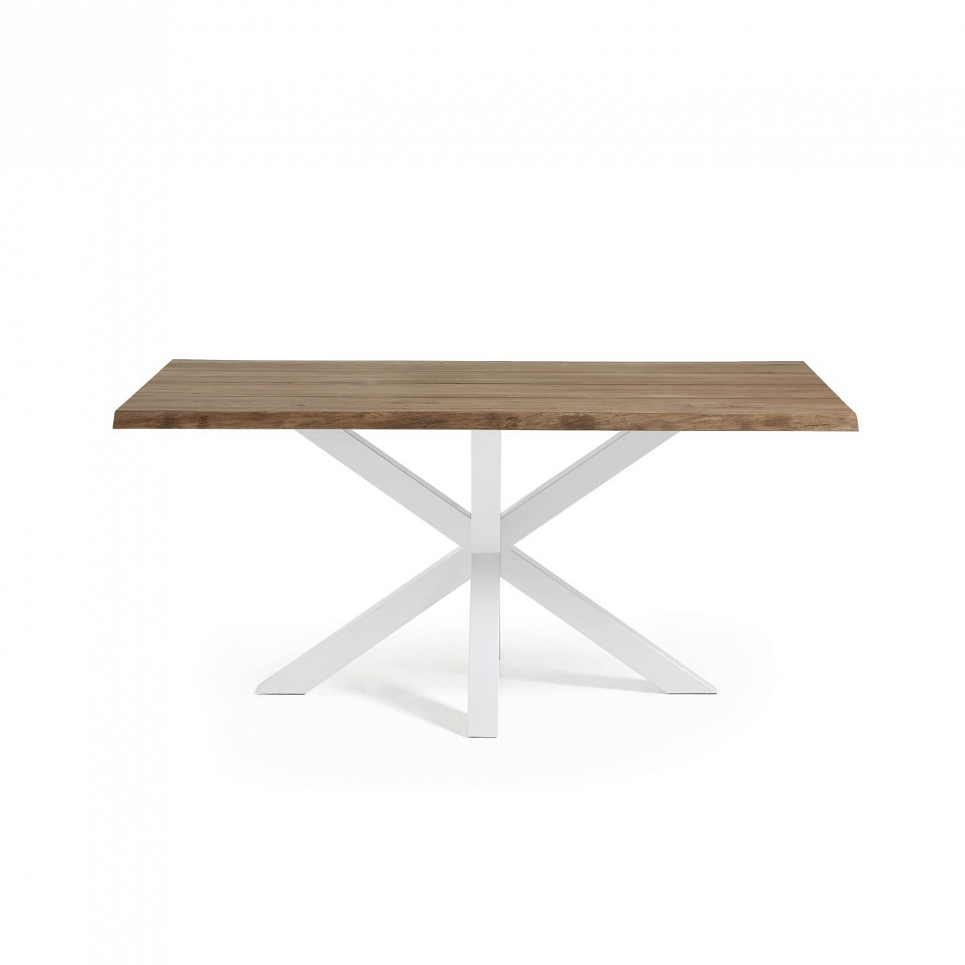 052210 Стол Arya 180x100 Белый, античный дуб La Forma Argo