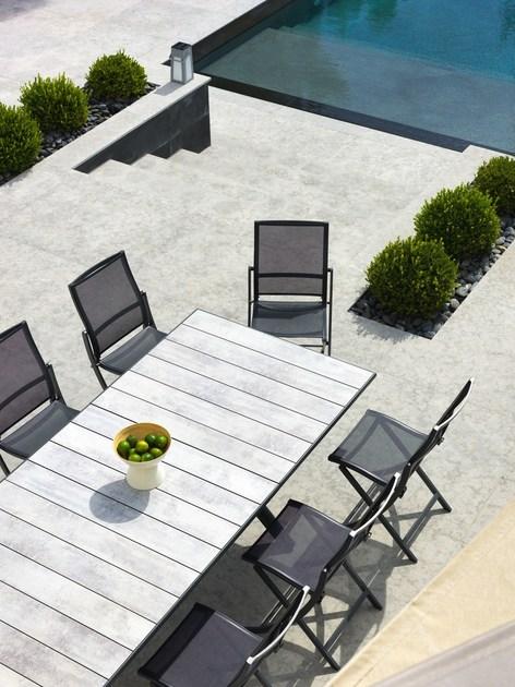 Les jardins Садовый стол раздвижной из hpl Xenah sun-id-1459370 - Вид №4