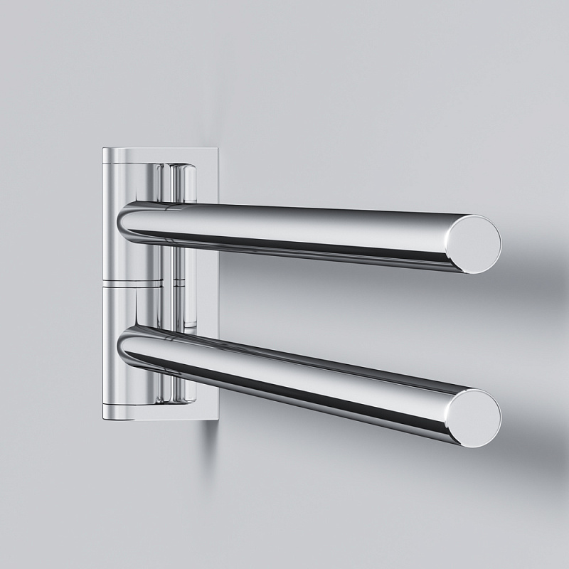 A5032664 Двойная вешалка-вертушка для полотенец 38 см хром шт AM.PM Inspire - Вид №3