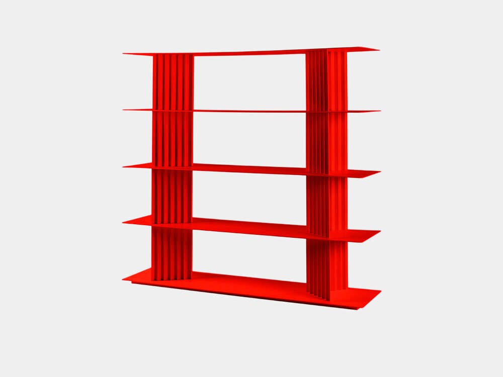 Стальная двухсторонняя Книжная полка RS Barcelona PLEC SHELVING S ARCH-00125269 - Вид №138