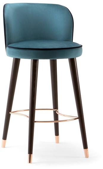 Tirolo Табурет из ткани со спинкой и подставкой для ног Candy 061 sg, 061 sgl - Вид №4