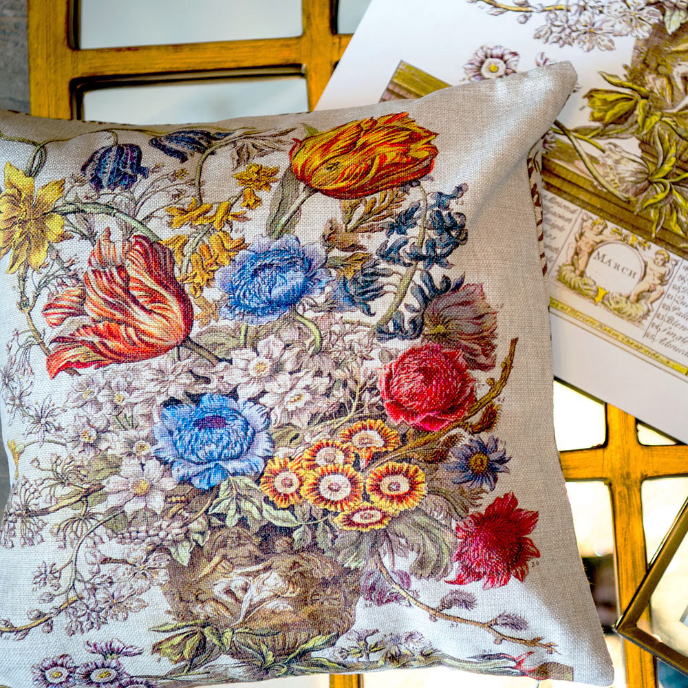 2719104 Декоративная подушка «12 месяцев цветения», версия Март Object Desire  - Вид №2