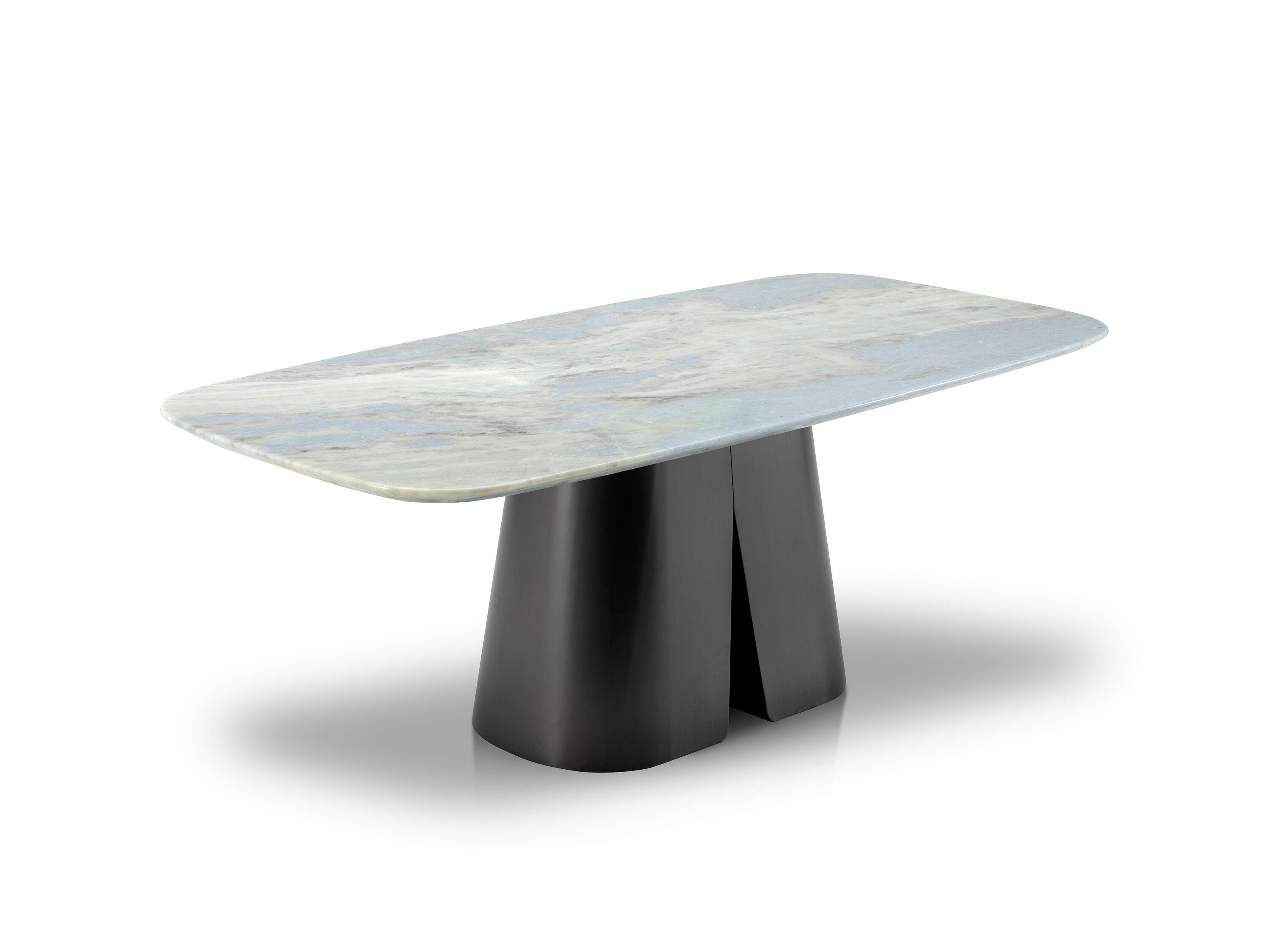 Прямоугольный обеденный стол из мрамора и нержавеющей стали CAMPO DE' FIORI AST831 ARCH-00027622 - Вид №1