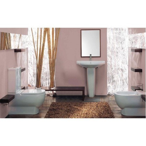 41949 Приставной унитаз напольный Белый  ONE Италия Santreyd - Вид №1