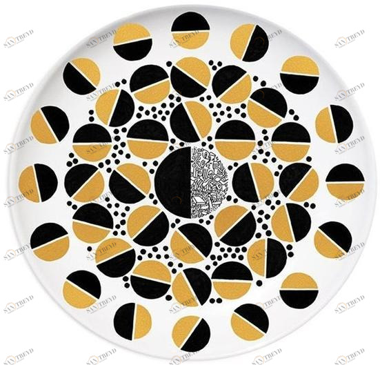 Kiasmo Керамическая тарелка Paradise 2015kddpark