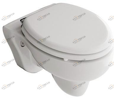 Подвесной унитаз настенный Белый Galassia Comunità e disabilità Италия sun-id-1376138