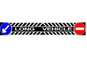 16479047 Брызговик задний длинномер 2400*350 мм резина LONG VEHICLE DA-02878 Дали-Авто