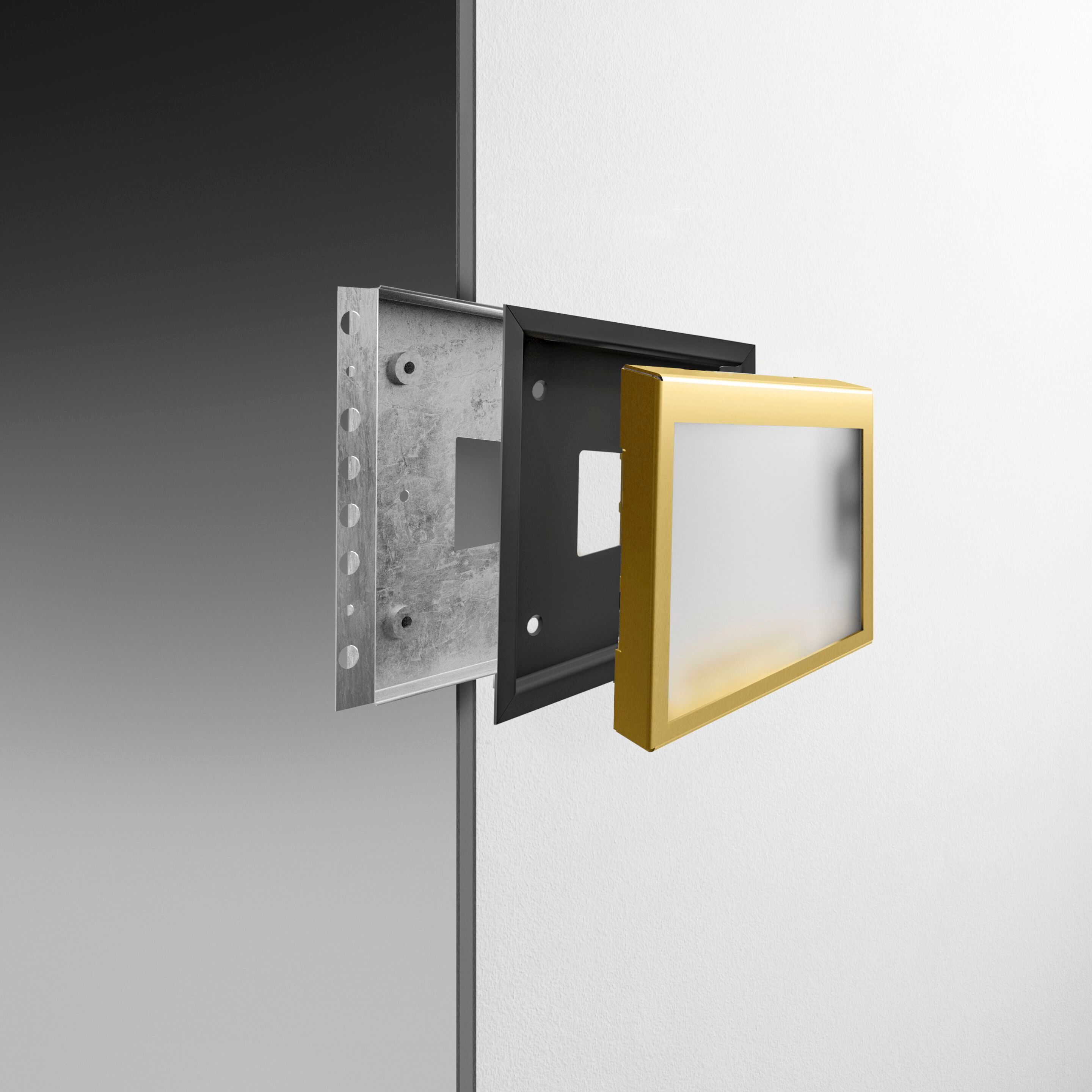 Металлический настенный светодиодный прожектор ZAVA SCHEGGE ARCH-00084712 - Вид №1