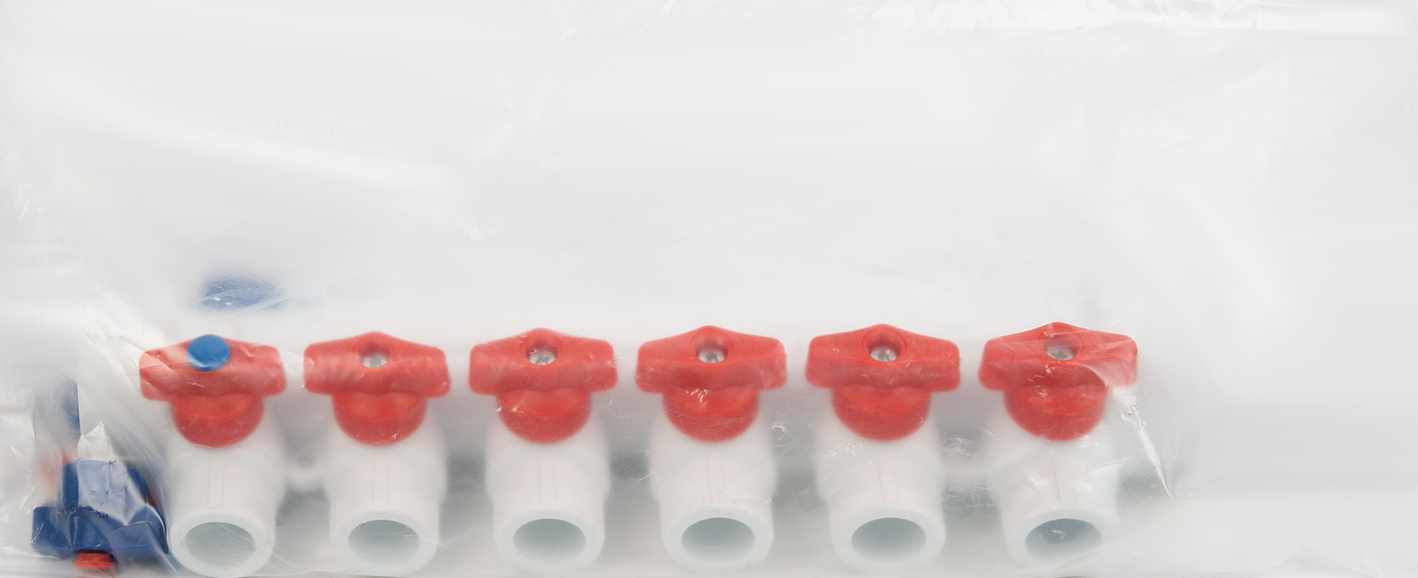 Коллектор Valfex 6-выводной с кранами для систем отопления и водоснабжения 85044179 STLM-0057867 - Вид №4