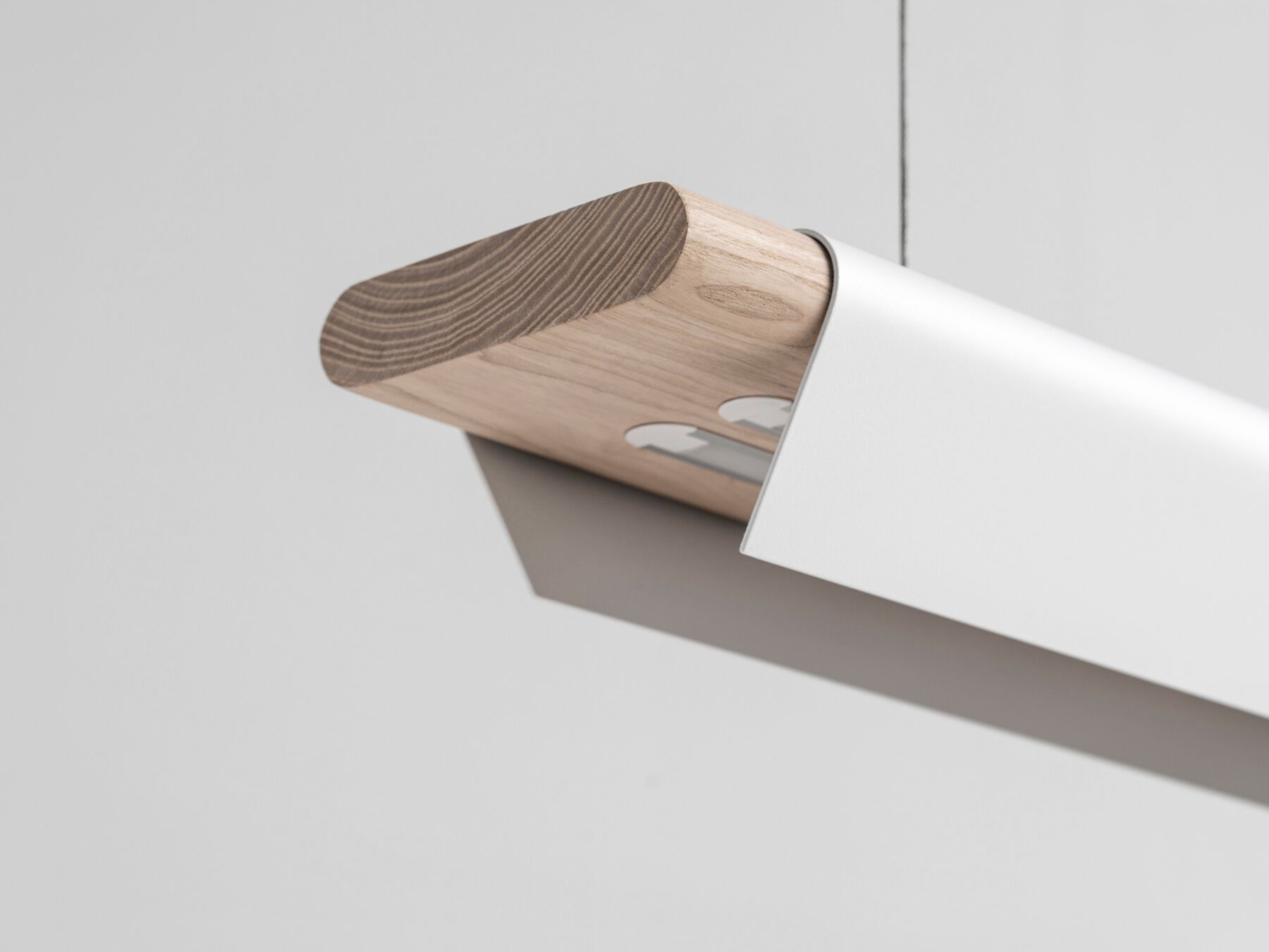 Подвесной светильник из дерева и стали +kouple SO ARCH-00057962