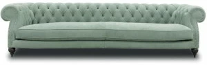 BAXTER Кожаный диван с тафтингом Diana chester
