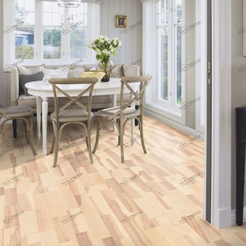 Паркетная доска Boen Ясень белый Аллегро ASGL82TD