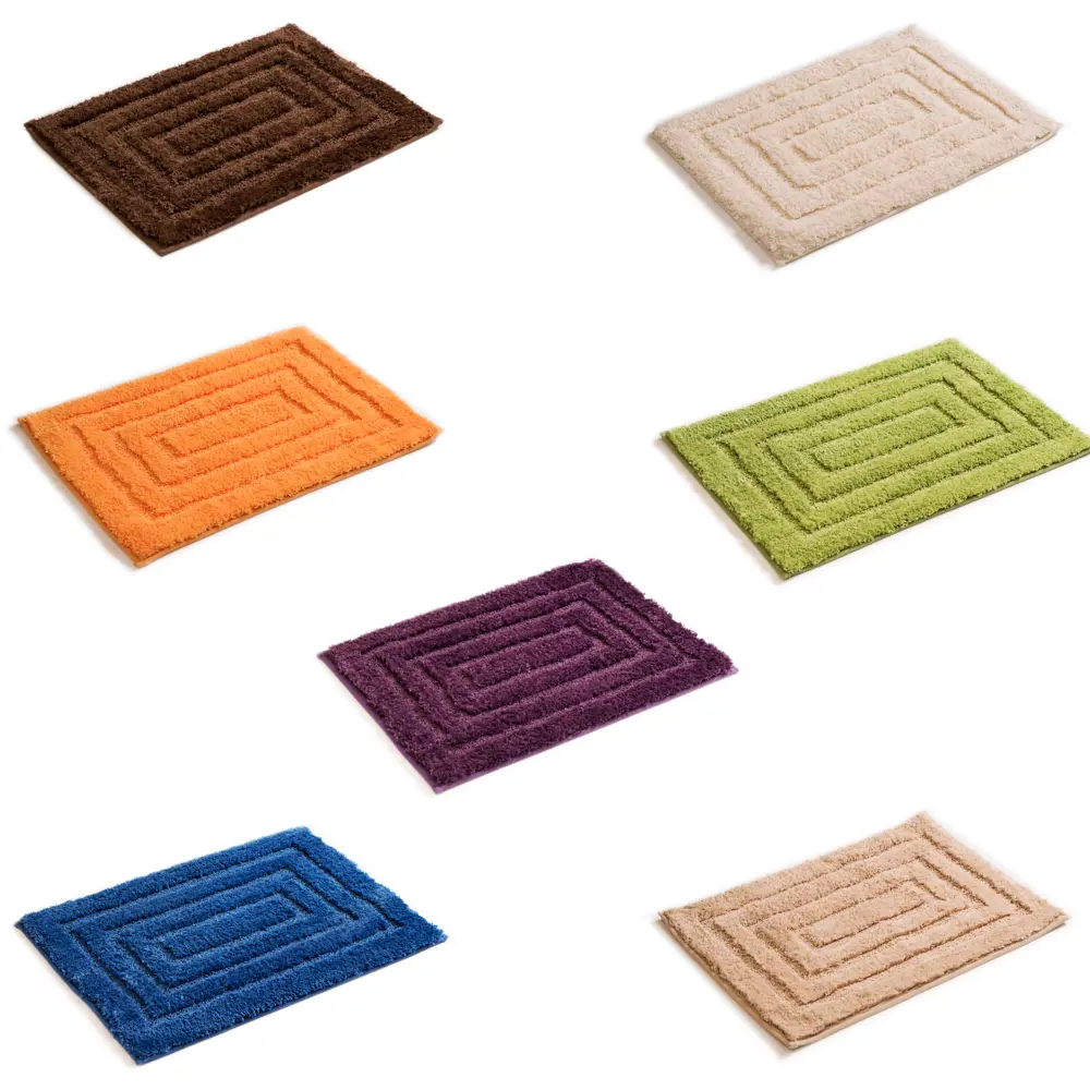 Коврик для ванной комнаты Grampus 45х65 см цвет бежевый STLM-2078403 - Вид №2