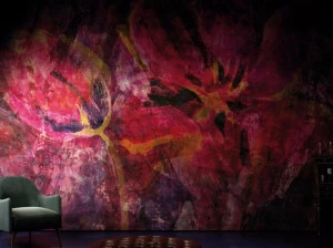 GLAMORA Моющиеся виниловые обои с цветочными мотивами Macroflower