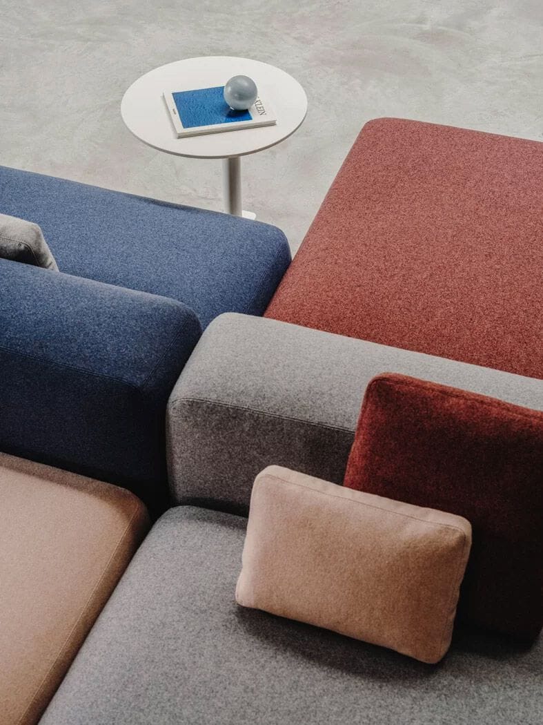 Ткань съемный модульный линейный диван Lapalma ARCH-00063409 - Вид №3