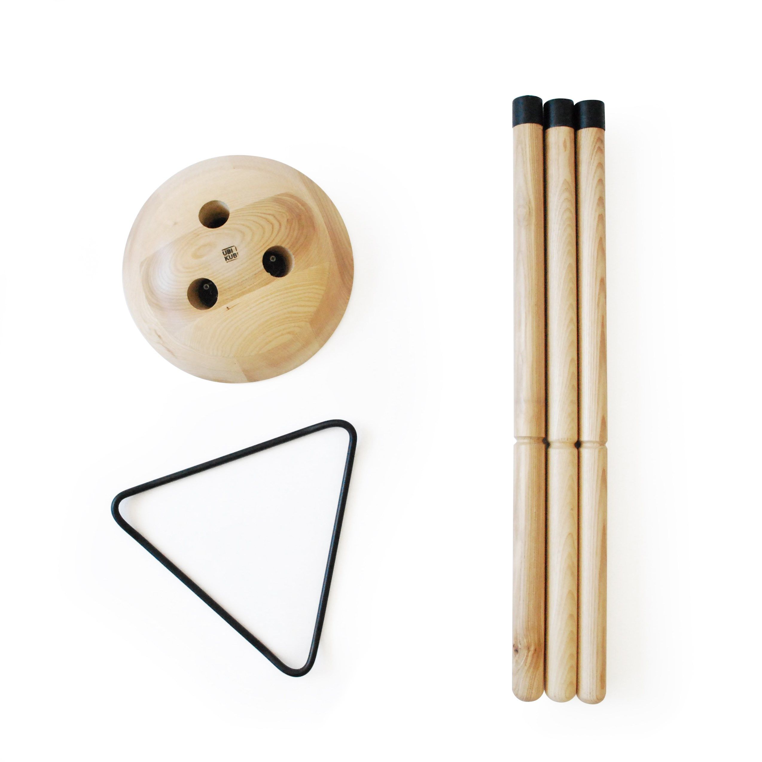 Деревянный табурет с подставкой для ног Askia TRIBUT ARCH-00076816 - Вид №4