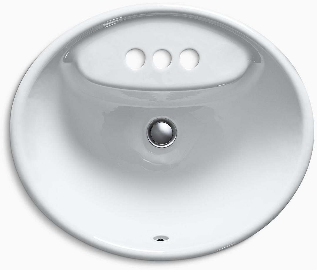 K-2839-4-FT Накладная раковина на столешницу  прямоугольная Kohler  - Вид №3