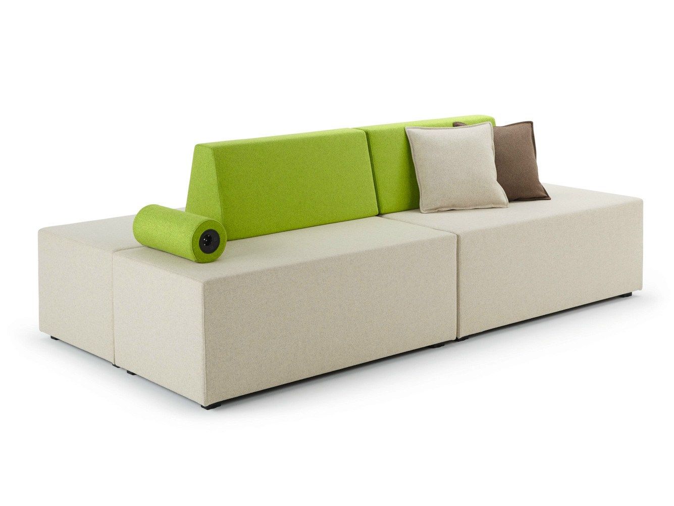 4-местный модульный тканевый диван König Neurath Net.Work.Место ARCH-00069084