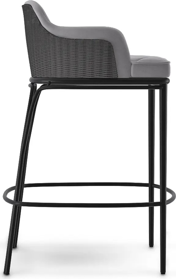 Серый барный стул LUXXU Charla 293