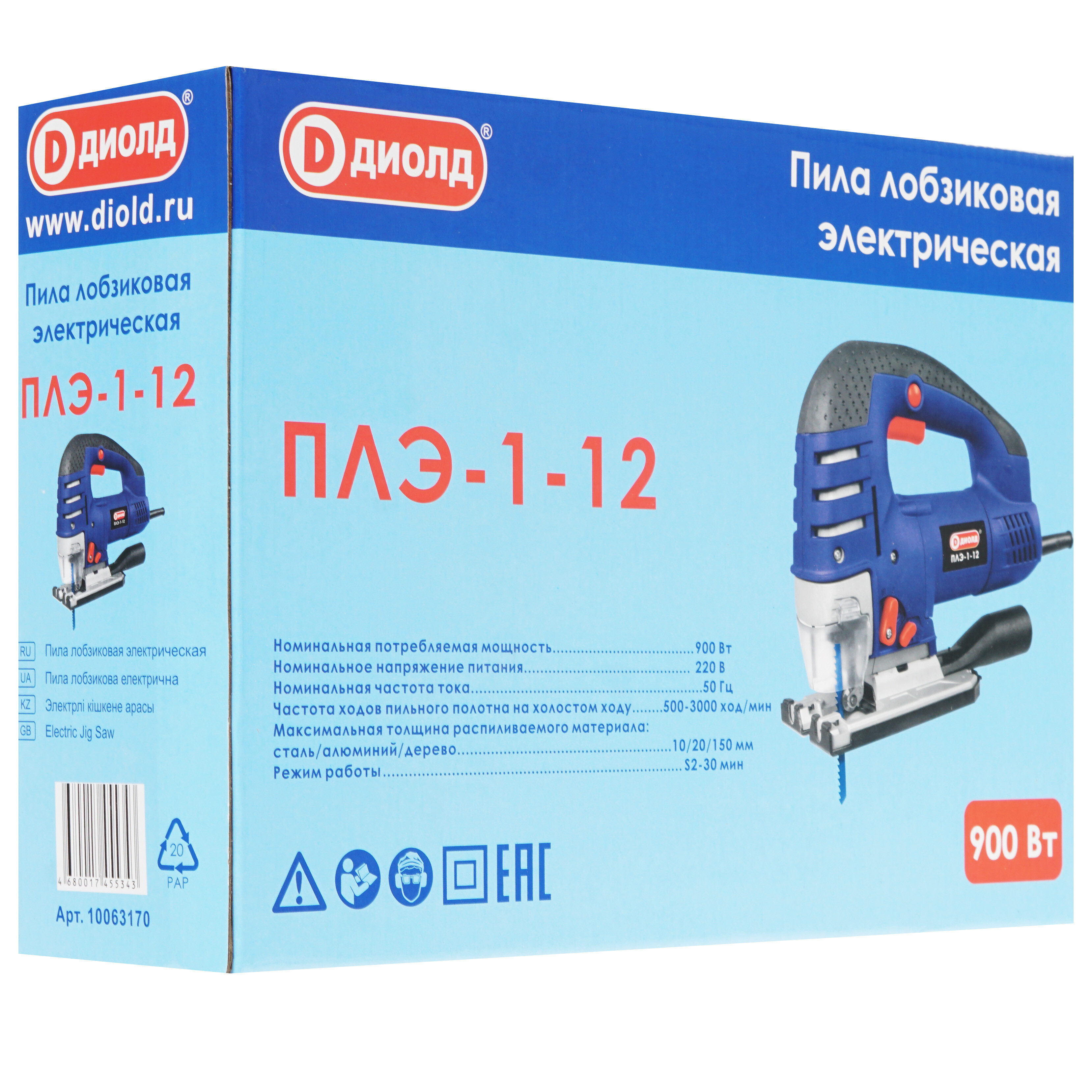 Электрический лобзик Диолд ПЛЭ-1-12 8167792 STDN-0041413 - Вид №8