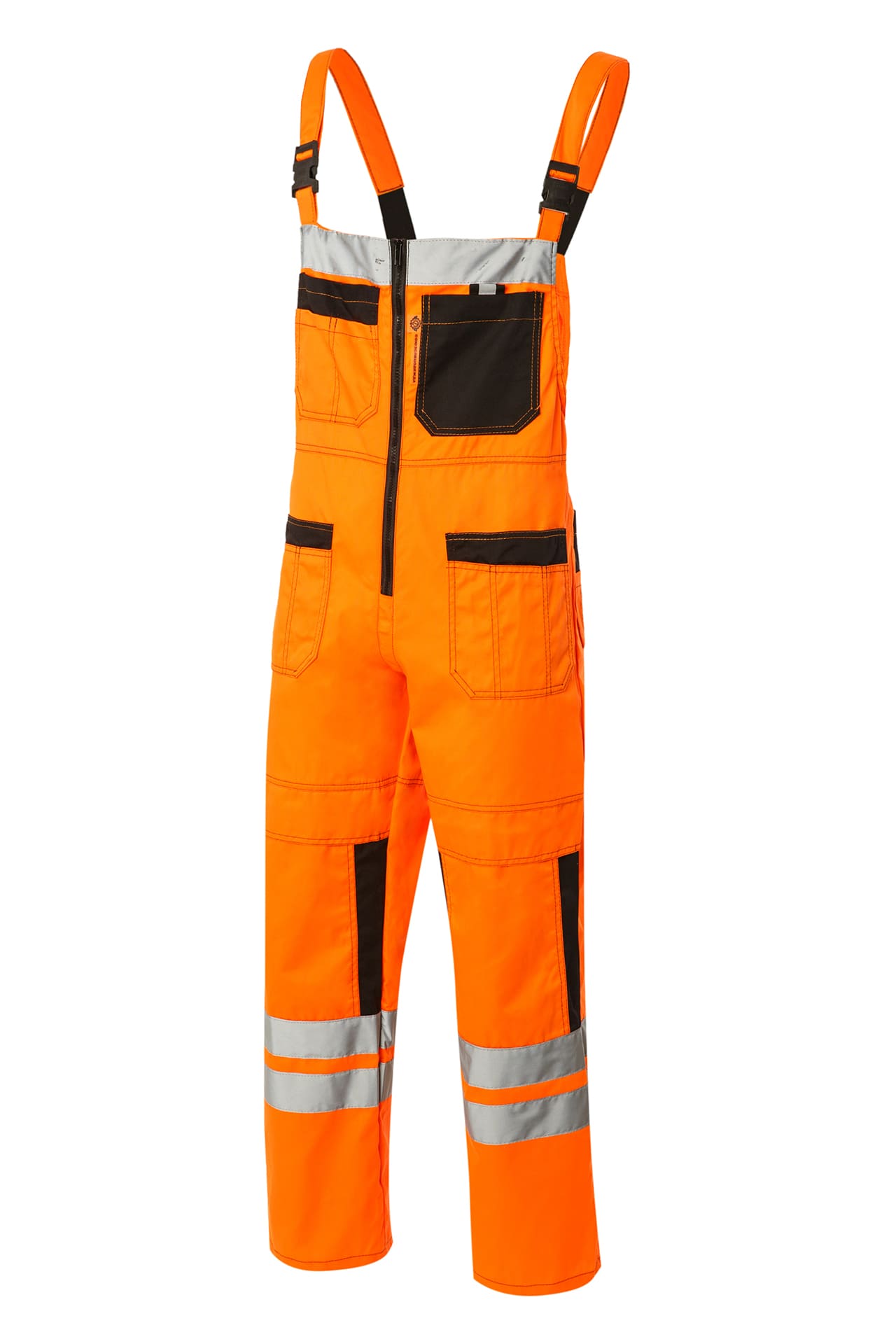 61867 Костюм "Профессионал-2" с СВП оранжево-черный  Летняя спецодежда  размер 56-58/170-176  - Вид №4