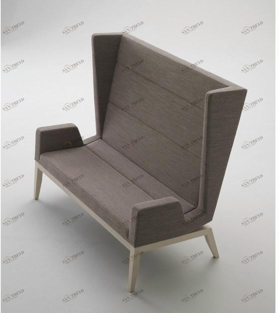 Billiani Диван из ткани с высокой спинкой Inka wood sun-id-1451232