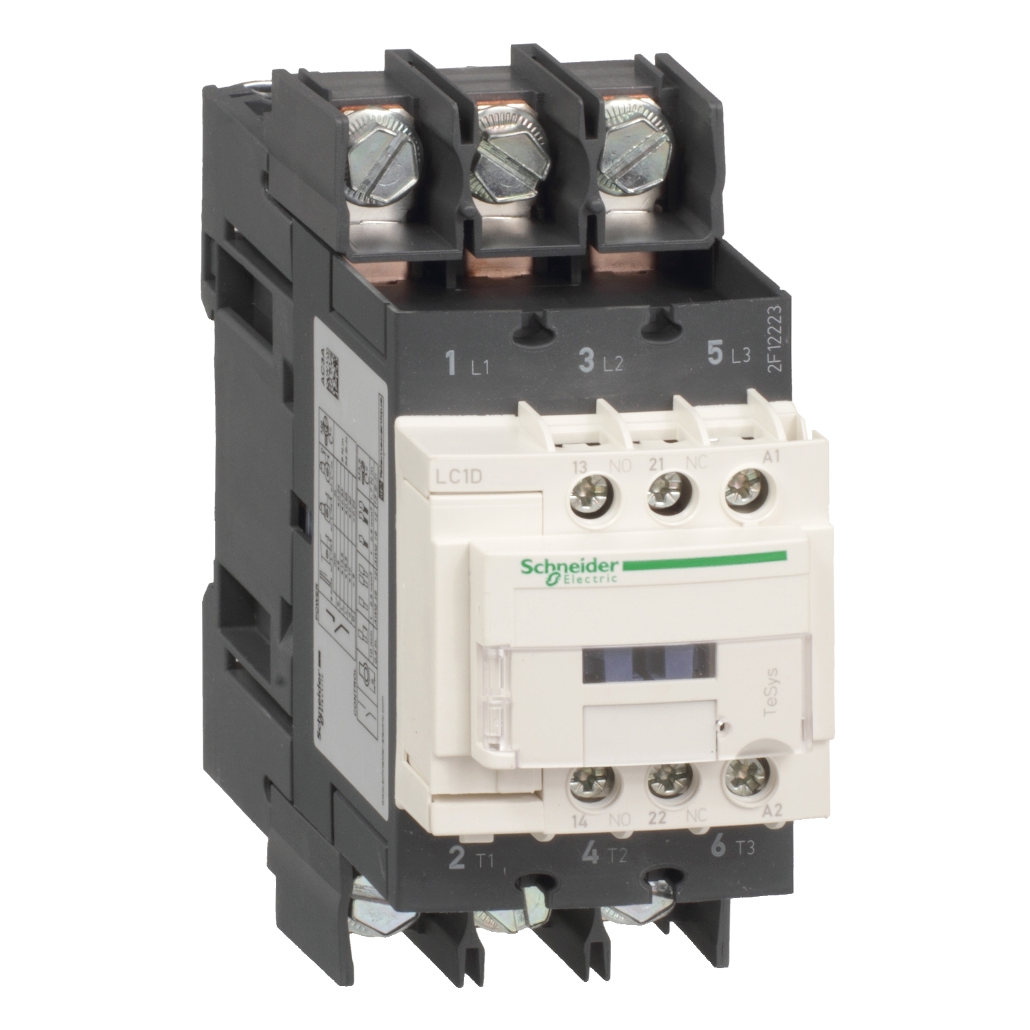 LC1D65A6BD Контактор LC1D 3P 65А 400/24В DC 30кВт Schneider Electric TeSys 