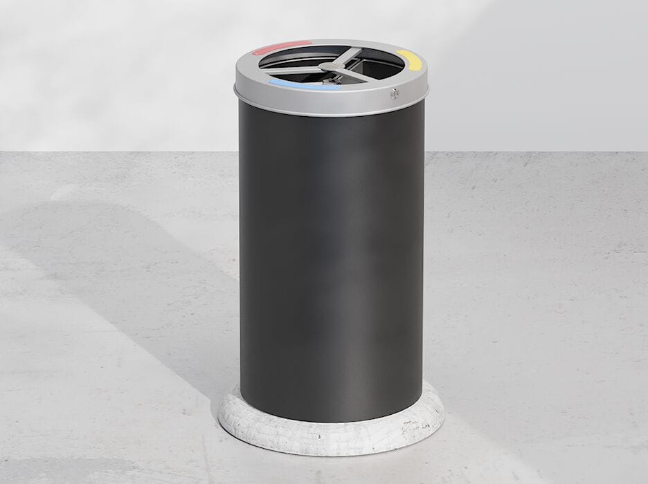 Корзина для мусора из нержавеющей стали DIMCAR ARCH-00132202 - Вид №1