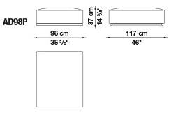 Диван-кресло из ткани Andy '13 Santreyd sun-id-1480652 - Вид №12