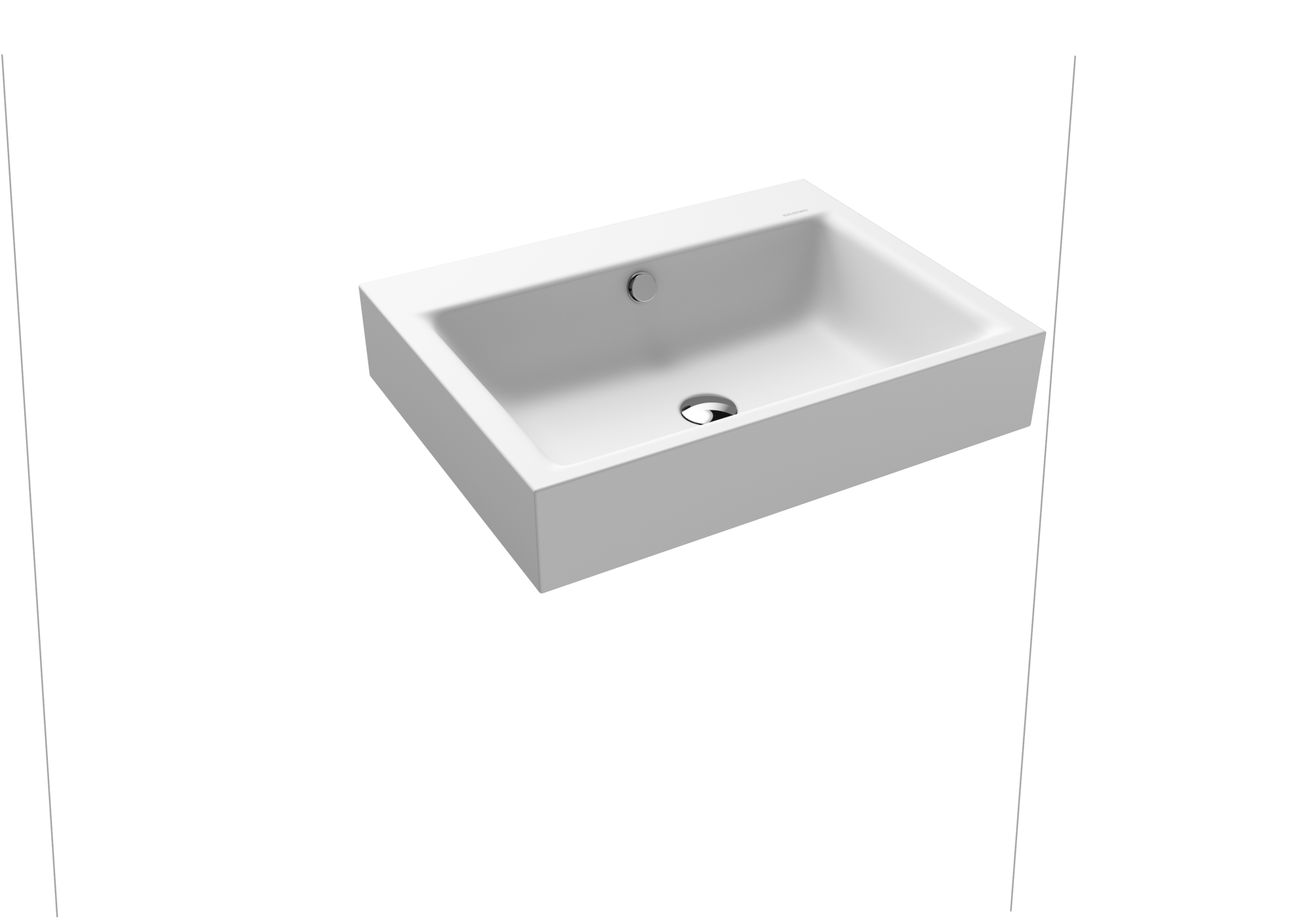 Умывальник KALDEWEI Сталь эмалированная 3164 258 альпийский белый матовый 31643083258 