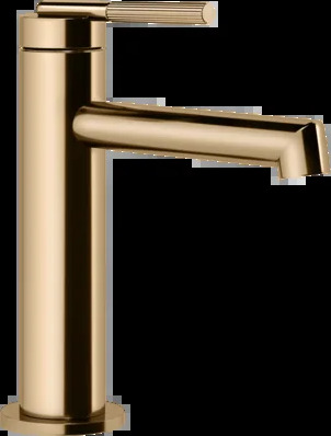 Смеситель для умывальника 63502 735 Gessi Ingranaggio ТЕПЛАЯ БРОНЗА PVD